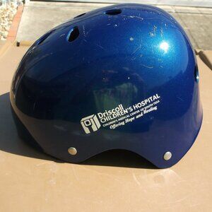Driscoll Children’s Hospital Issued Helmet – Blue, Adult Size, Adjustable Straps